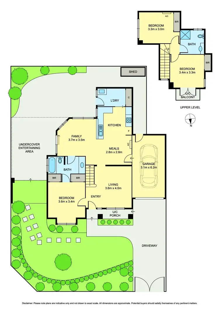 Floorplan of Homely townhouse listing, 59 Southernhay Street, Reservoir VIC 3073