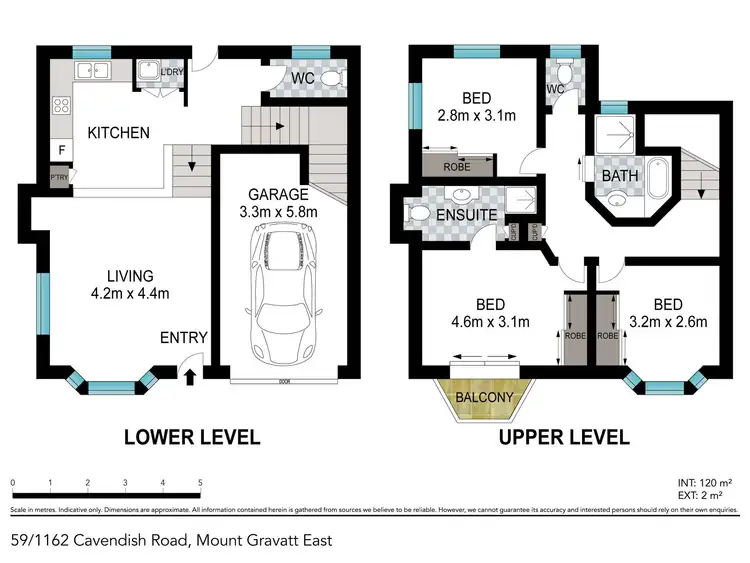 Floorplan of Homely townhouse listing, 59/1162 Cavendish Road, Mount Gravatt East QLD 4122