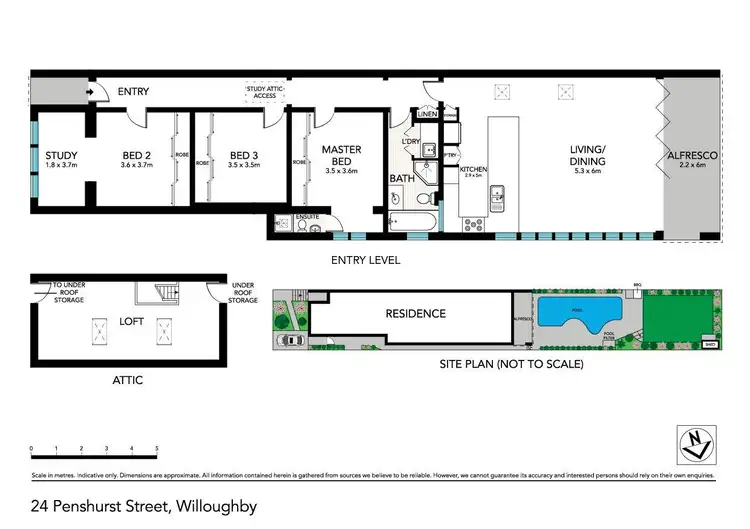 Floorplan of Homely house listing, 24 Penshurst Street, Willoughby NSW 2068