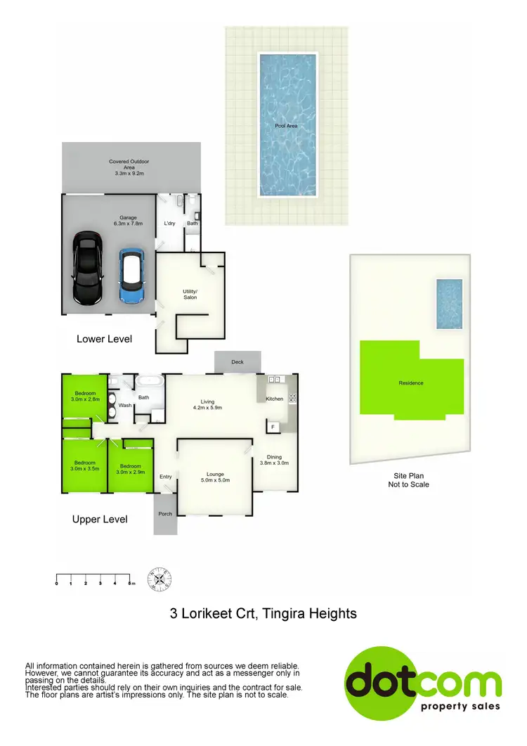 Floorplan of Homely house listing, 3 Lorikeet Court, Tingira Heights NSW 2290