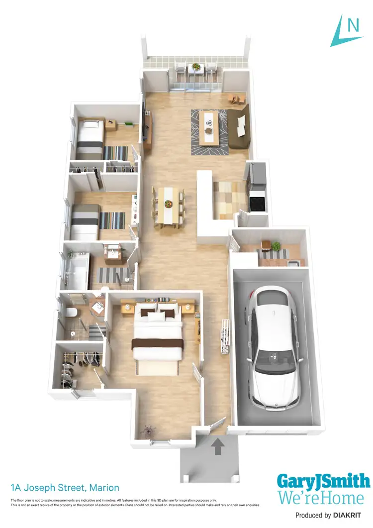 Floorplan of Homely house listing, 1A Joseph Street, Marion SA 5043