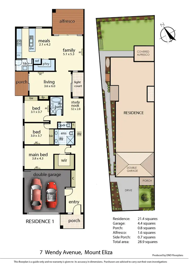 Floorplan of Homely house listing, 7 Wendy Avenue, Mount Eliza VIC 3930