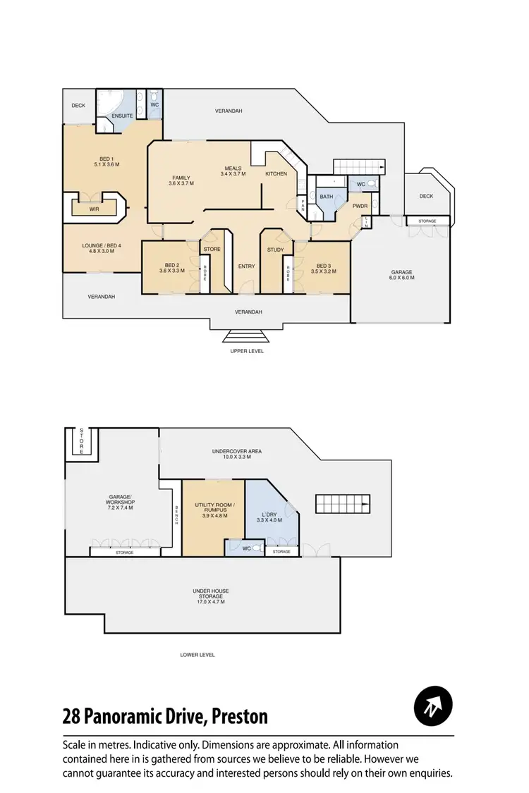 Floorplan of Homely house listing, 28 Panoramic Drive, Preston QLD 4352