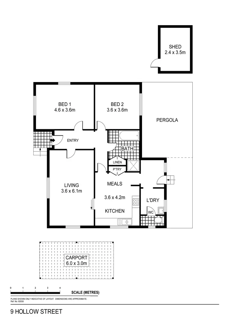 Floorplan of Homely house listing, 9 Hollow Street, Golden Square VIC 3555
