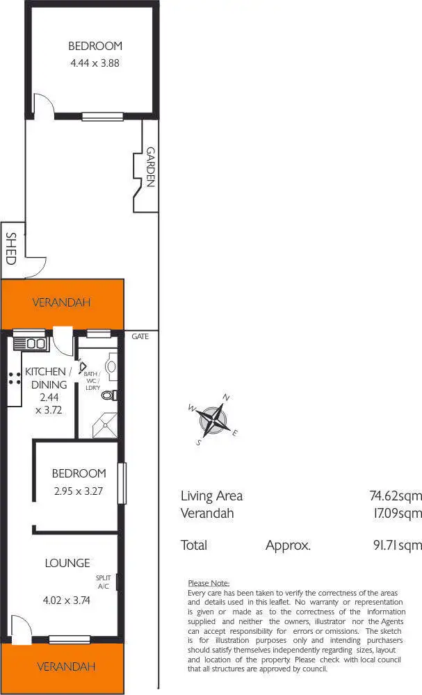 Floorplan of Homely house listing, 4 Taylor Street, Brompton SA 5007