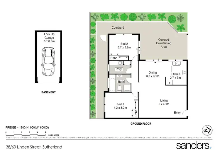 Floorplan of Homely unit listing, 38/60-66 Linden Street, Sutherland NSW 2232