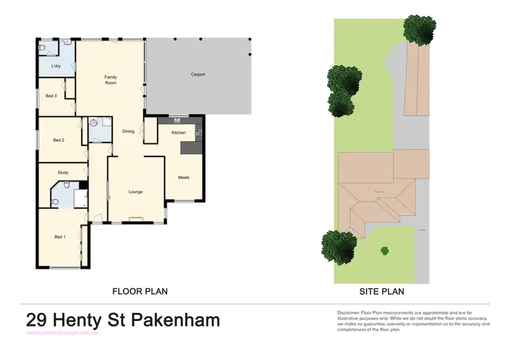 Floorplan of Homely house listing, 29 Henty Street, Pakenham VIC 3810