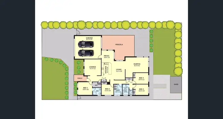 Floorplan of Homely house listing, 10 Elmwood Place, Craigieburn VIC 3064