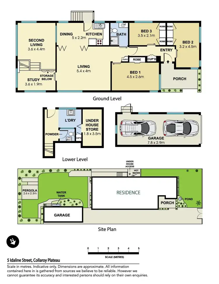 Floorplan of Homely house listing, 5 Idaline Street, Collaroy Plateau NSW 2097
