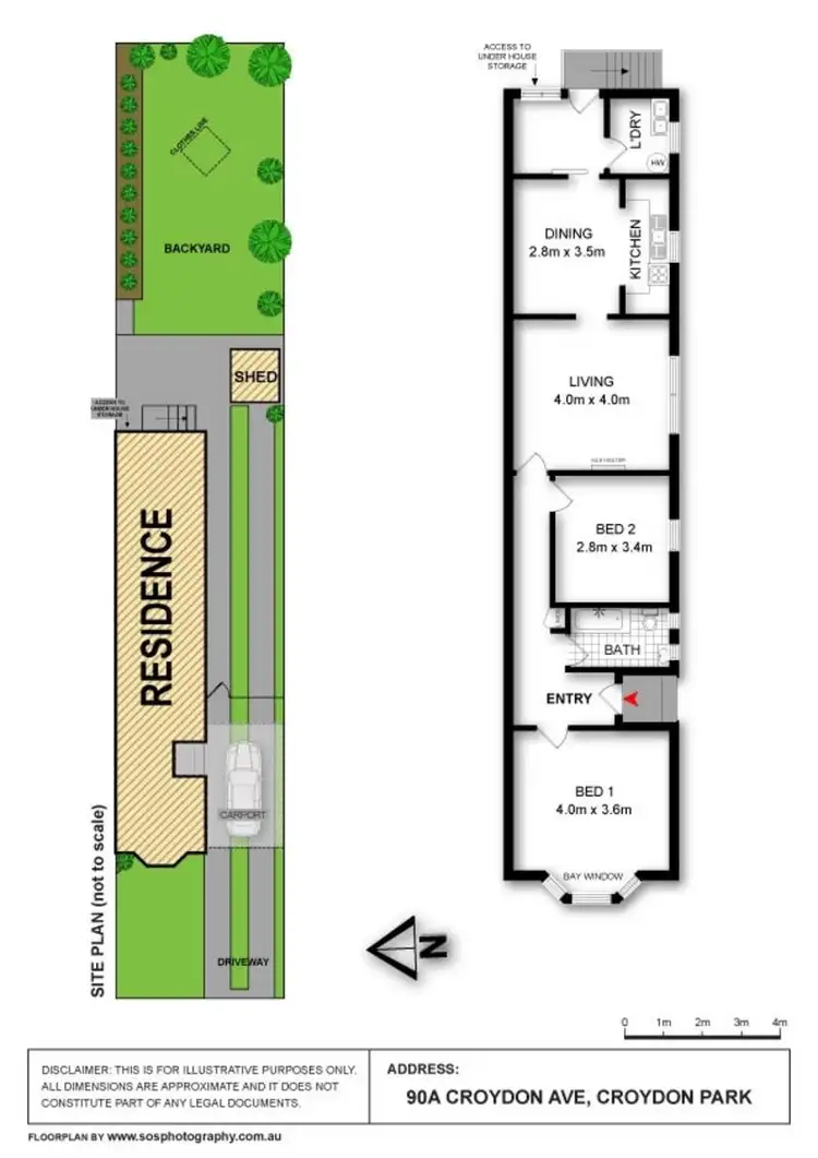 Floorplan of Homely house listing, 90A Croydon Avenue, Croydon Park NSW 2133