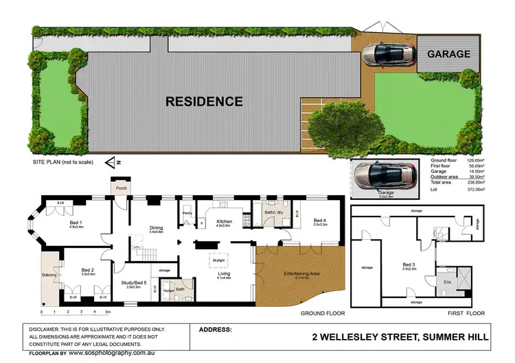 Floorplan of Homely house listing, 2 Wellesley Street, Summer Hill NSW 2130