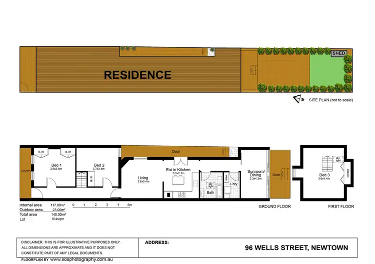 Floorplan of Homely house listing, 96 Wells Street, Newtown NSW 2042
