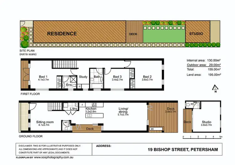 Floorplan of Homely house listing, 19 Bishop Street, Petersham NSW 2049