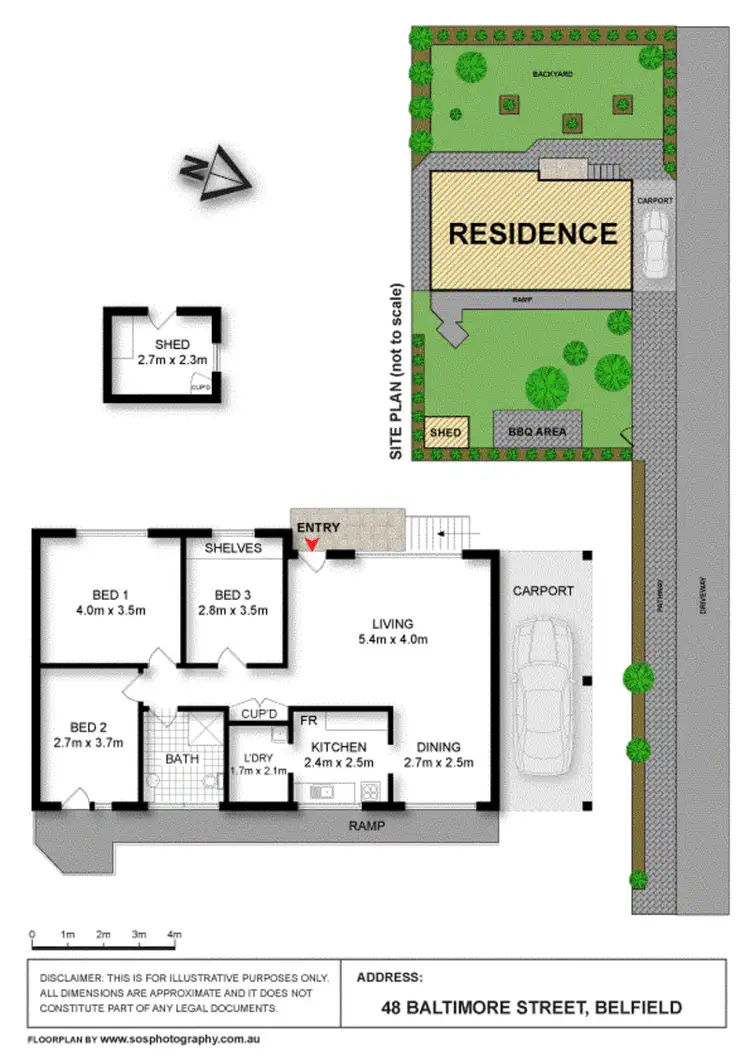 Floorplan of Homely house listing, 48 Baltimore Street, Belfield NSW 2191