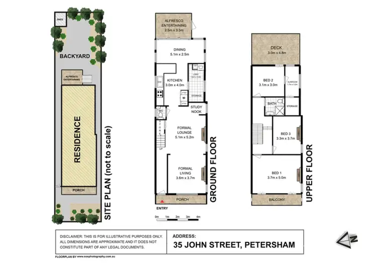 Floorplan of Homely house listing, 35 John Street, Petersham NSW 2049