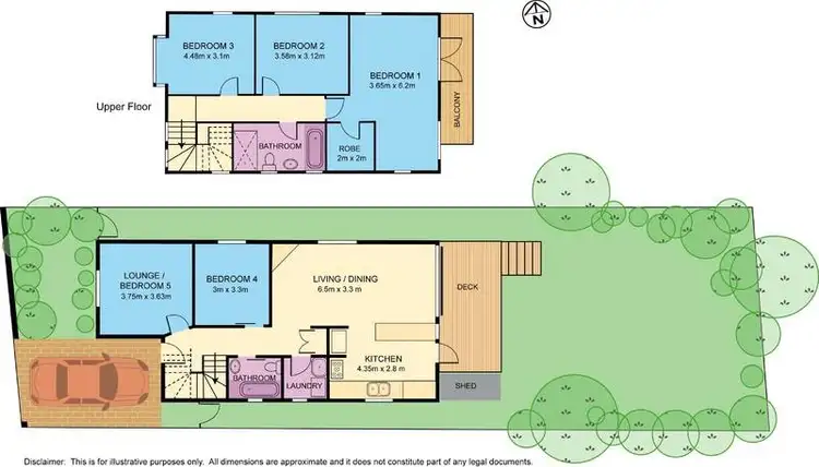 Floorplan of Homely house listing, 78A Cheltenham Road, Croydon NSW 2132