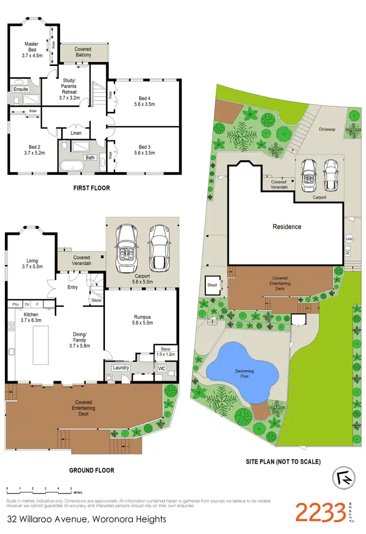Floorplan of Homely house listing, 32 Willaroo Avenue, Woronora Heights NSW 2233