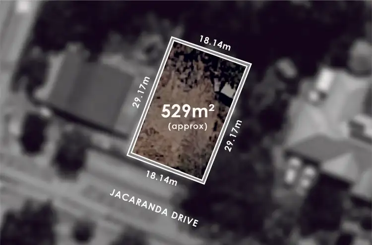 Floorplan of Homely land listing, 3 Jacaranda Drive, Woodside SA 5244