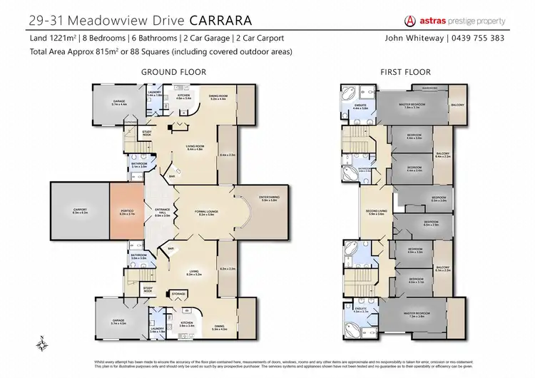 Floorplan of Homely house listing, 29-31 Meadowview Drive, Carrara QLD 4211