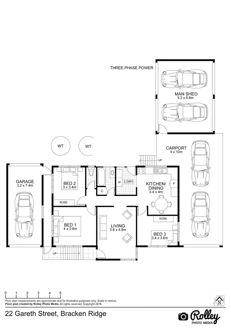 Floorplan of Homely house listing, 22 Gareth Street, Bracken Ridge QLD 4017