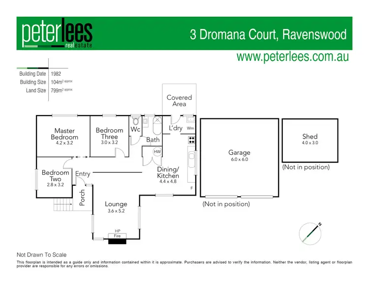 Floorplan of Homely house listing, 3 Dromana Court, Ravenswood TAS 7250