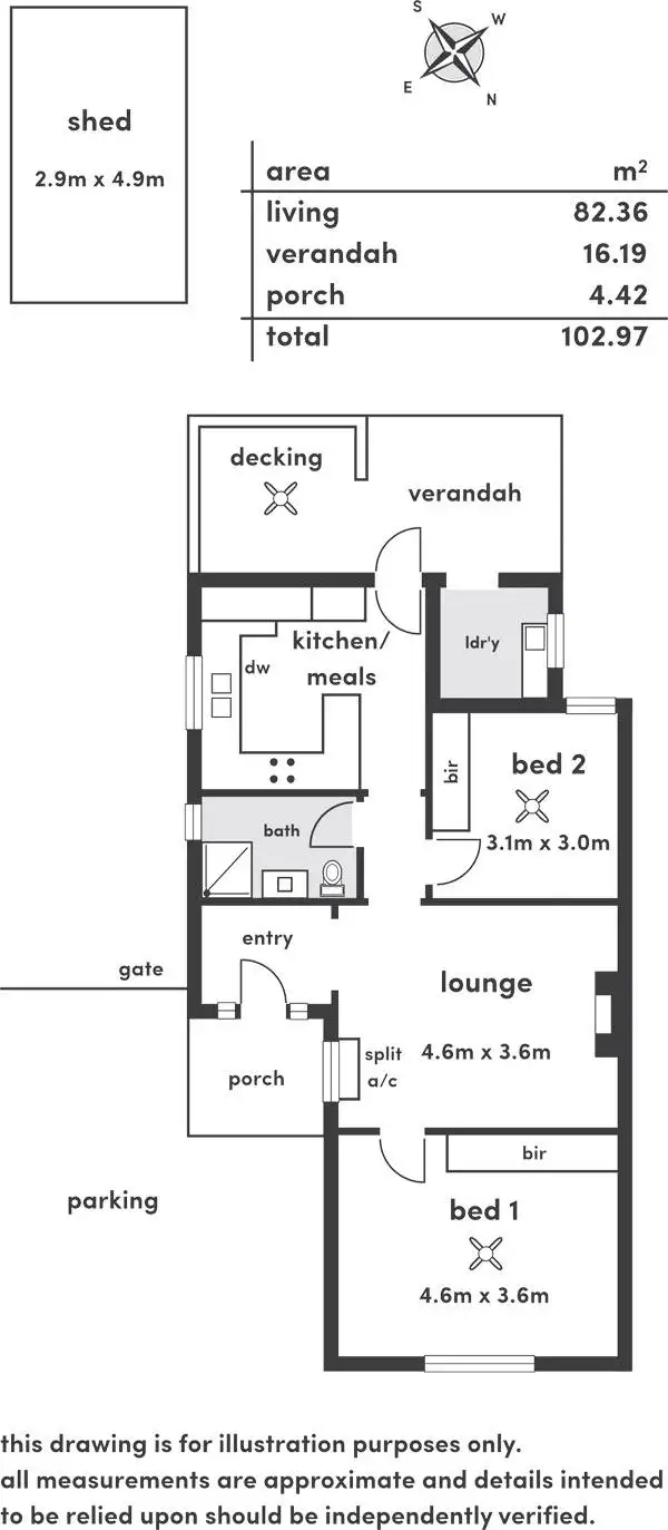Floorplan of Homely house listing, 40 Mortimer Street, Kurralta Park SA 5037