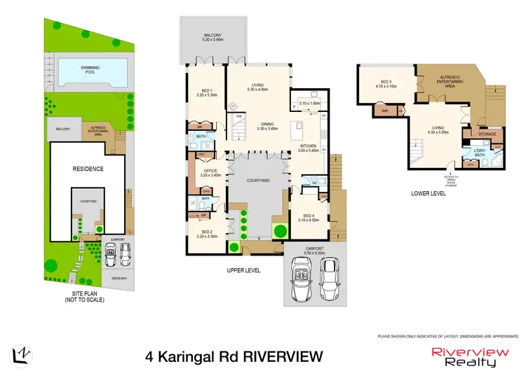 Floorplan of Homely house listing, 4 Karingal Road, Riverview NSW 2066