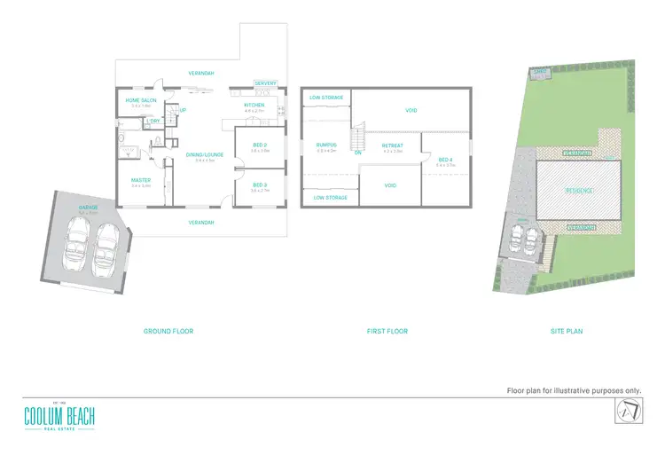 Floorplan of Homely house listing, 7 Bywater Road, Coolum Beach QLD 4573