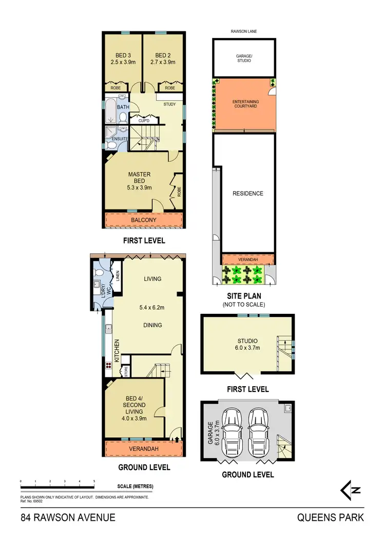 Floorplan of Homely house listing, 84 Rawson Avenue, Queens Park NSW 2022
