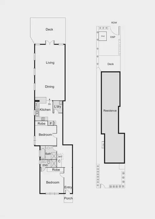 Floorplan of Homely house listing, 25 Scott Street, Elwood VIC 3184
