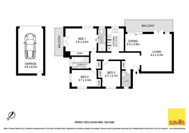 Floorplan of Homely apartment listing, 6/464 Pacific Highway, Lindfield NSW 2070