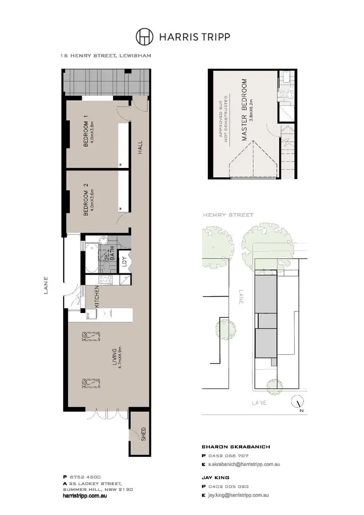 Floorplan of Homely house listing, 16 Henry Street, Lewisham NSW 2049