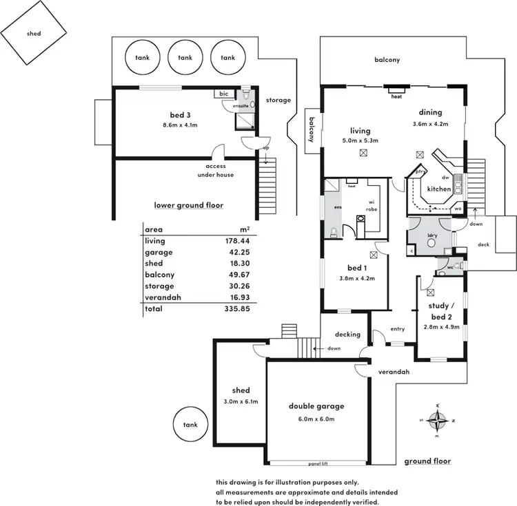 Floorplan of Homely house listing, 1 Caralue Street, Port Willunga SA 5173