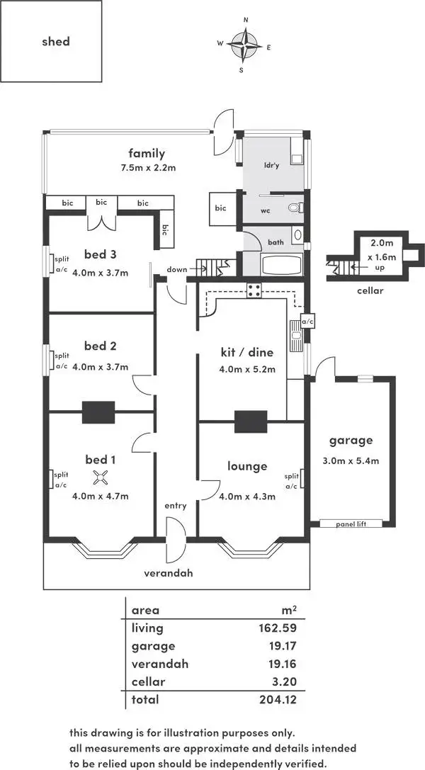 Floorplan of Homely house listing, 32 Alexandra Street, Prospect SA 5082