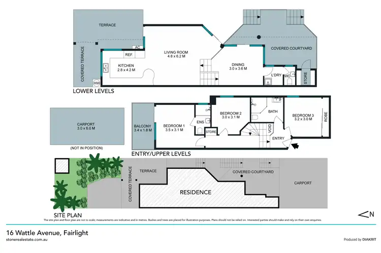 Floorplan of Homely house listing, 16 Wattle Avenue, Fairlight NSW 2094