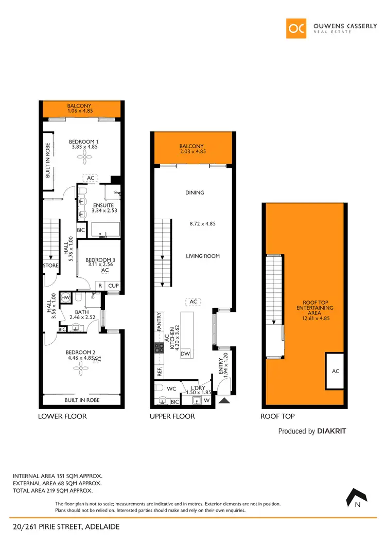 Floorplan of Homely apartment listing, 20/261 Pirie Street, Adelaide SA 5000