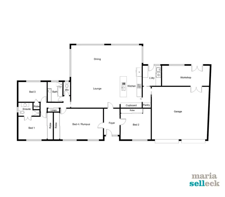 Floorplan of Homely house listing, 19 Mcburney Crescent, Richardson ACT 2905