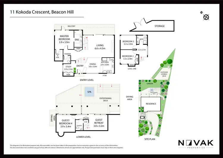 Floorplan of Homely house listing, 11 Kokoda Crescent, Beacon Hill NSW 2100