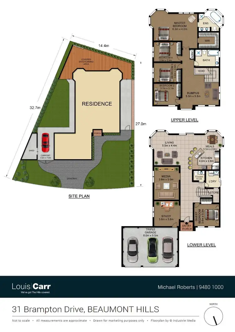 Floorplan of Homely house listing, 31 Brampton Drive, Beaumont Hills NSW 2155