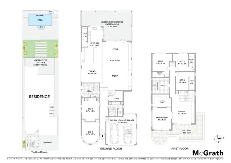 Floorplan of Homely house listing, 291 The Grand Parade, Sans Souci NSW 2219