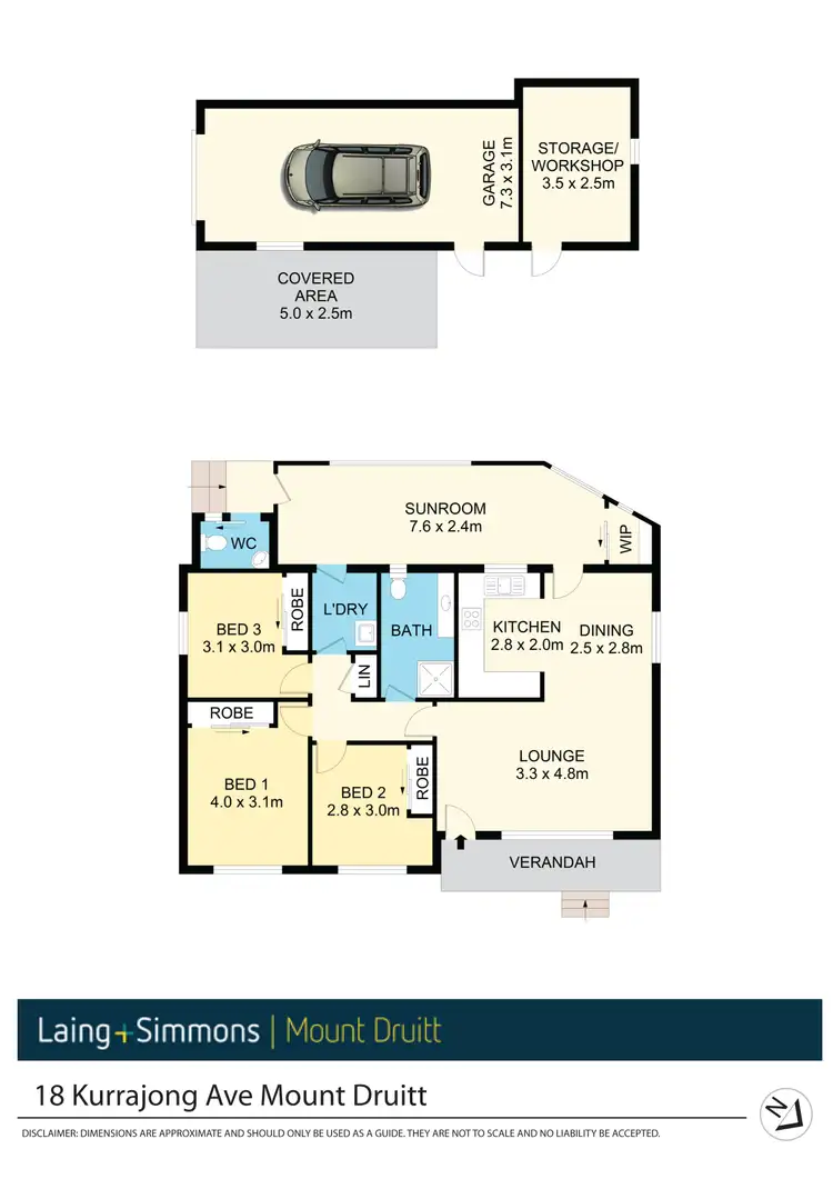 Floorplan of Homely house listing, 18 Kurrajong Avenue, Mount Druitt NSW 2770