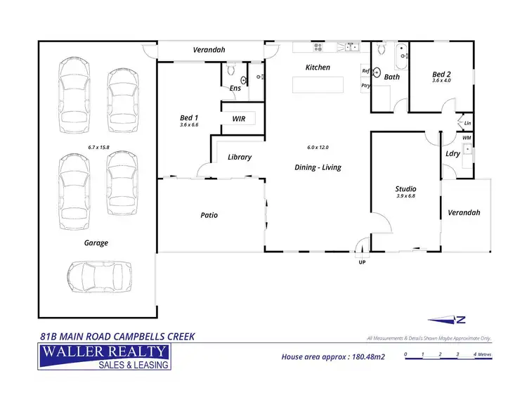 Floorplan of Homely house listing, 81B Main Road, Campbells Creek VIC 3451