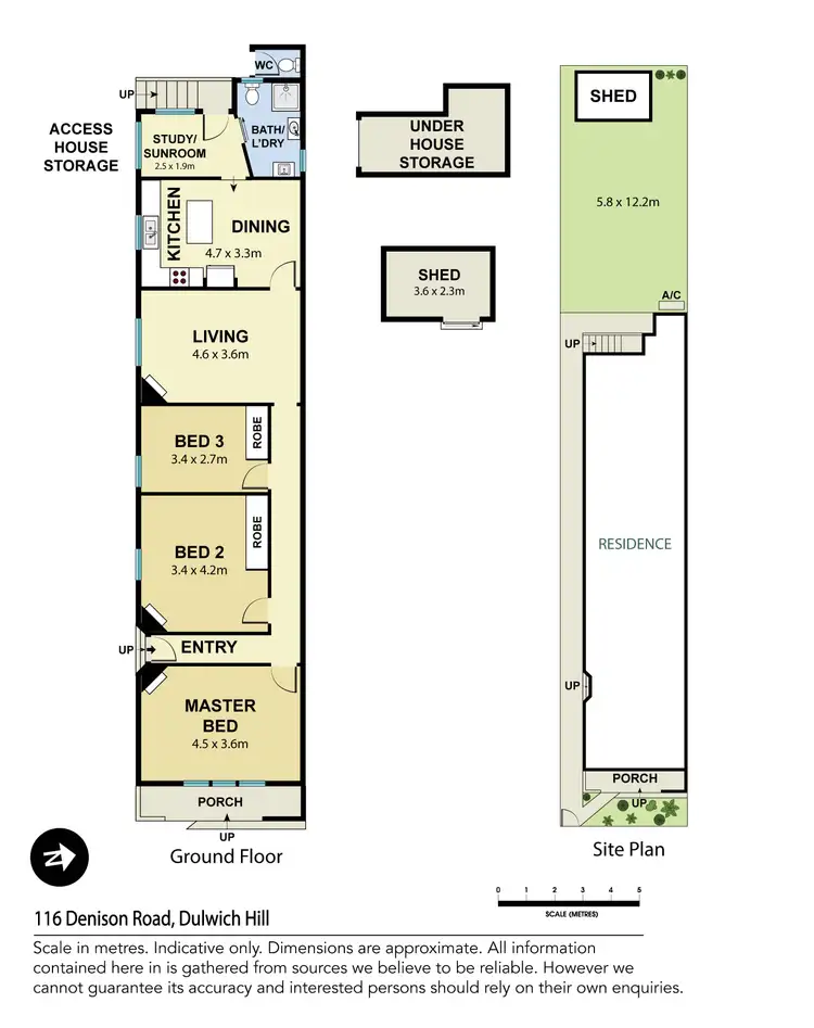 Floorplan of Homely house listing, 116 Denison Road, Dulwich Hill NSW 2203