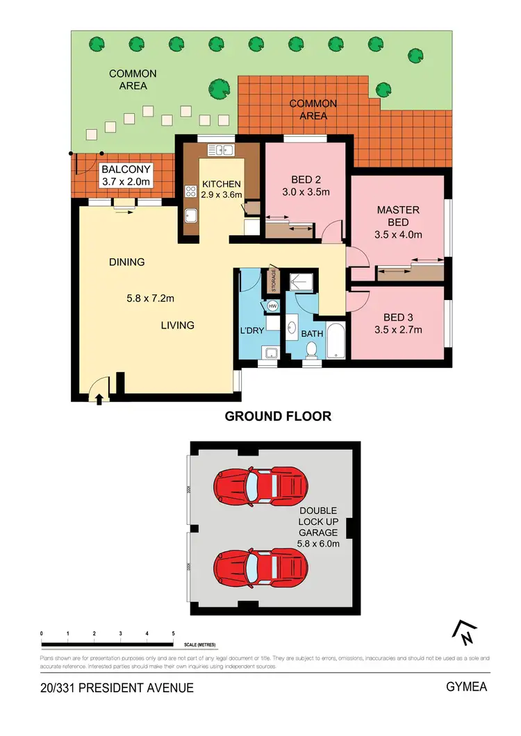 Floorplan of Homely unit listing, 20/331 President Avenue, Gymea NSW 2227