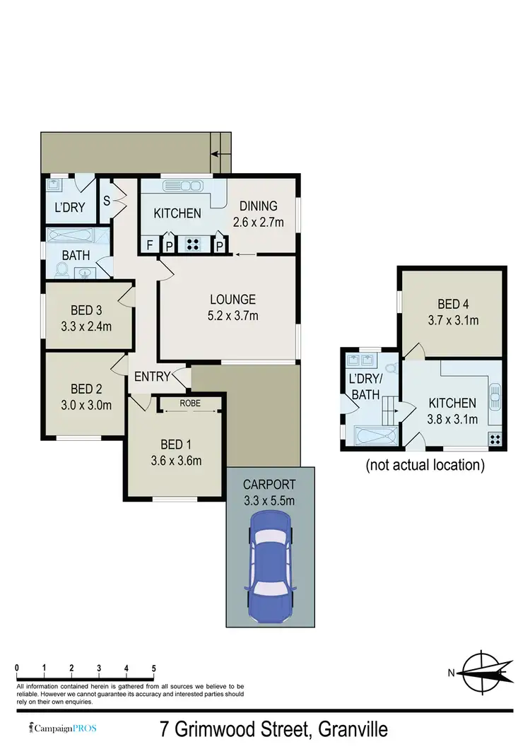 Floorplan of Homely house listing, 7 Grimwood Street, Granville NSW 2142