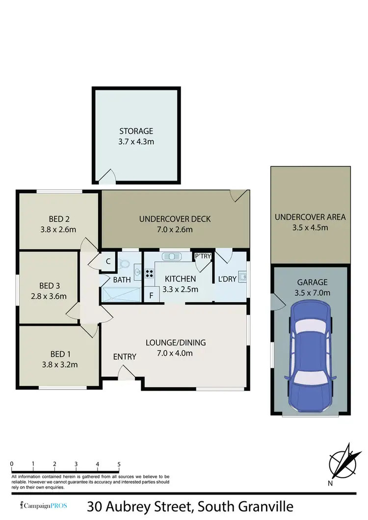 Floorplan of Homely house listing, 30 Aubrey Street, Granville NSW 2142