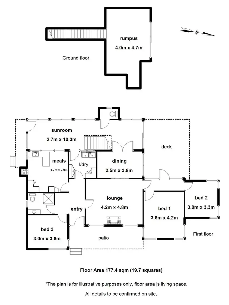 Floorplan of Homely house listing, 21 Brooking Street, Upwey VIC 3158