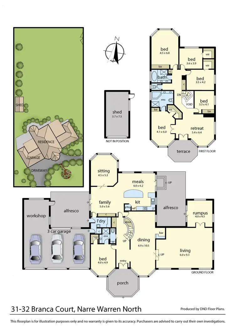 Floorplan of Homely house listing, 31-32 Branca Court, Narre Warren North VIC 3804