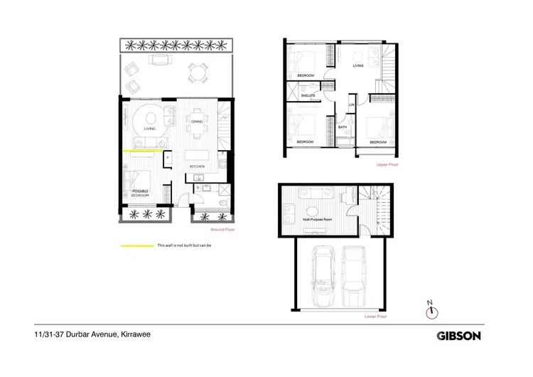 Floorplan of Homely townhouse listing, 11/31-37 Durbar Ave, Kirrawee NSW 2232