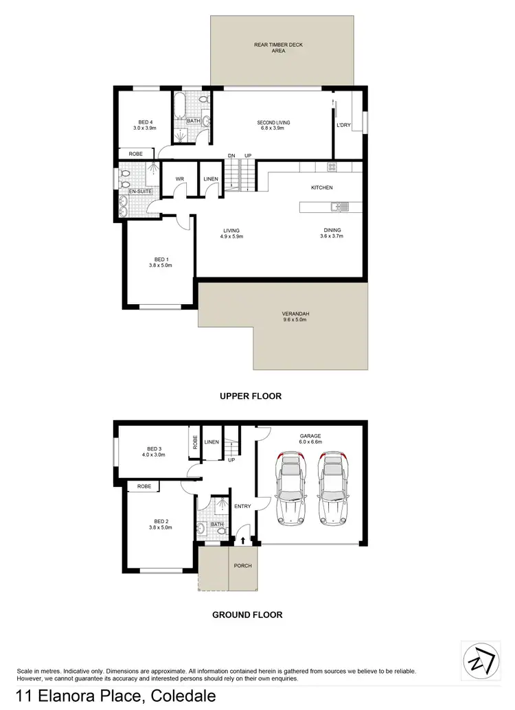 Floorplan of Homely house listing, 11 Elanora Place, Coledale NSW 2515